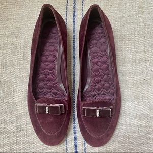 COACH Lidia Suede Loafers